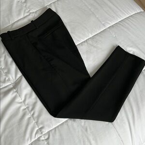 J. Crew Women's Black Straight Leg Pants